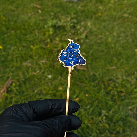 Hair Baaz - Punjab Map (BLUE) - Pack of 2pcs