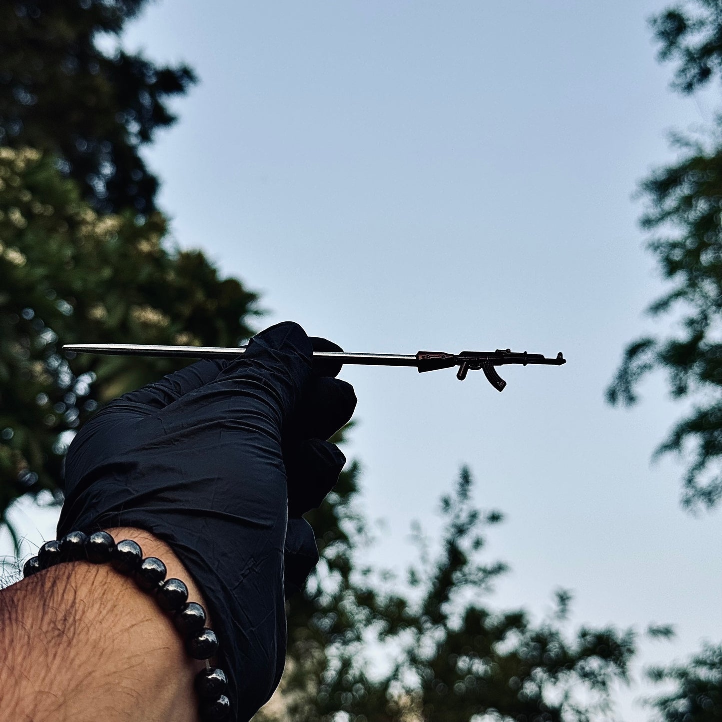 Ak-47 Black Hair Baaz - 2pcs Pack