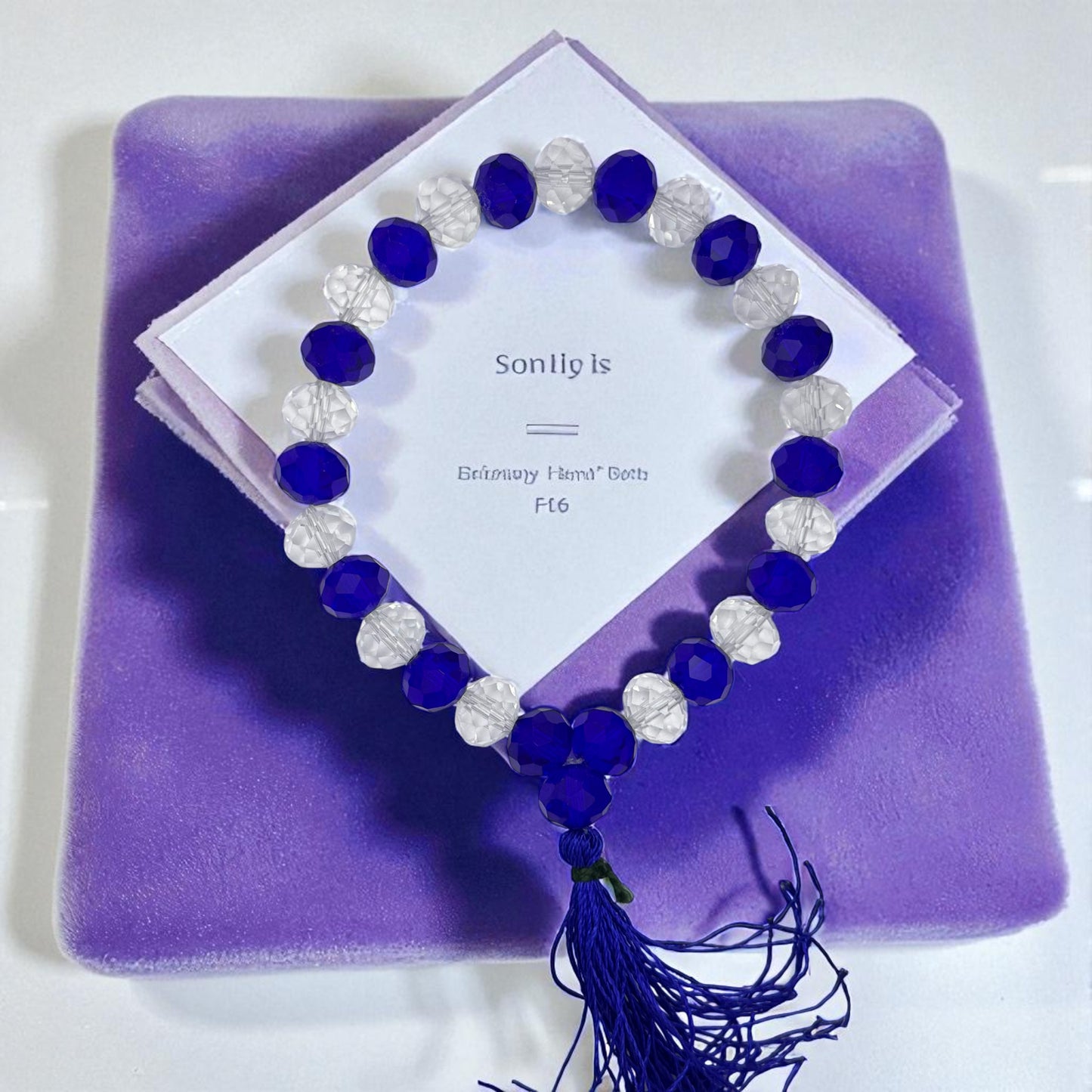 Azure Aura Crystal Energy Bracelet