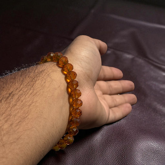 Solar Fire Astrological Crystal Bracelet