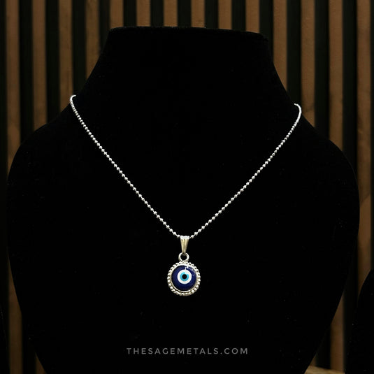 Azure Evil Eye Pendant