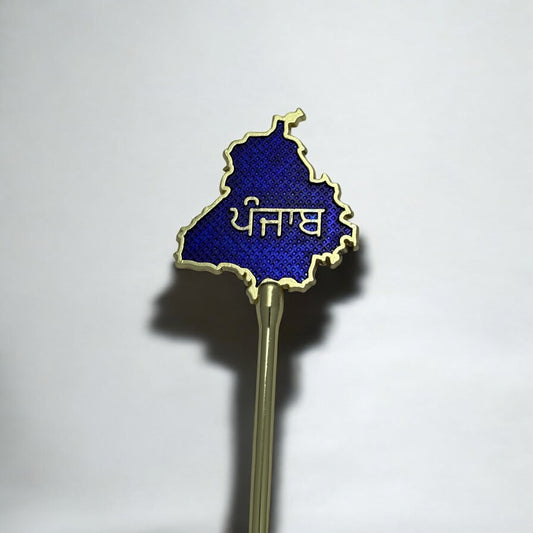 Hair Baaz - Punjab Map (BLUE) - Pack of 2pcs