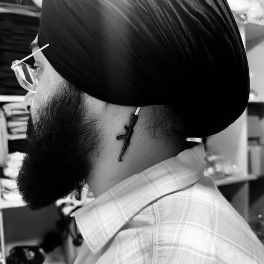 Ak-47 Black Hair Baaz - 2pcs Pack