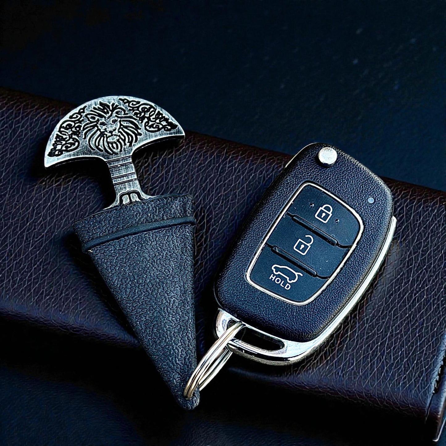 Punjabi Grip Keychain | Premium & Rustproof