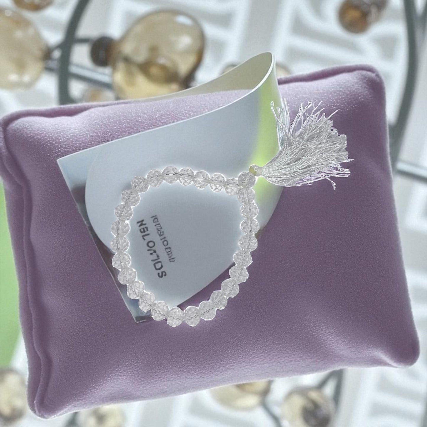 Crystal Clarity Energy Bracelet