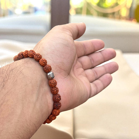 Divine Rudraksh Energy Bracelet – 10mm